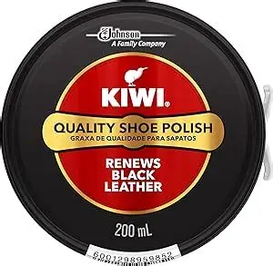 Kiwi Black Paste Polish 200ml